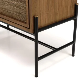 MACABANE Commode 3 Tiroirs En Bois De Teck Recyclé en ligne officielle 27