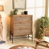 MACABANE Commode 3 Tiroirs En Bois De Teck Recyclé en ligne officielle 10