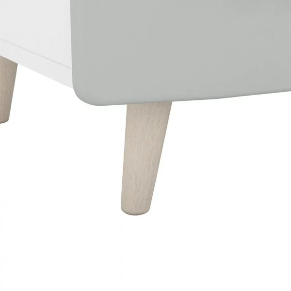 boutiqued en ligne BUT Commode 3 Tiroirs ETOILES 2 Gris, Rose Et Blanc 4