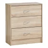 BUT Commode 3 Tiroirs L.60 Cm PRIMERO Imitation Chêne mode tendance 35