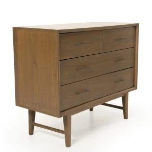 en france MACABANE Commode 4 Tiroirs Bois De Mindi – LAYANA 10