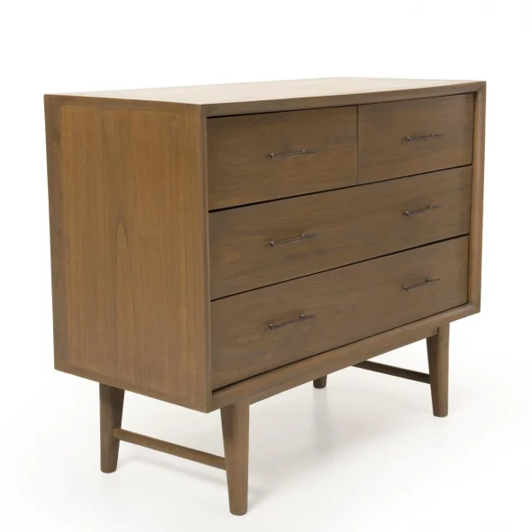 en france MACABANE Commode 4 Tiroirs Bois De Mindi – LAYANA 3
