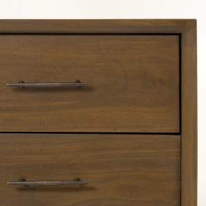 en france MACABANE Commode 4 Tiroirs Bois De Mindi – LAYANA 18
