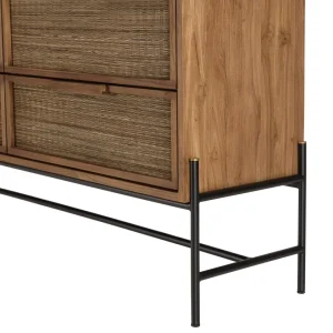 MACABANE Commode 6 Tiroirs En Bois De Teck Recyclé à prix d'occasion 22