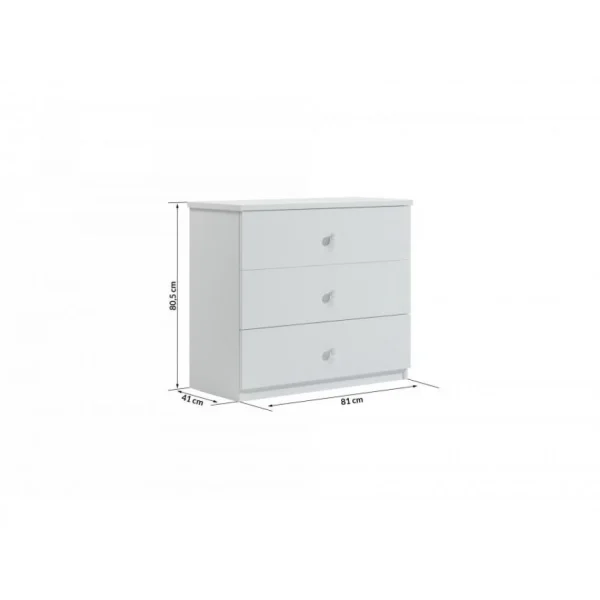 Retour gratuit en magasin. Inconnu Commode Babydreams Bleue Unicorne 3