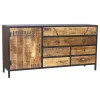 3S. X Home Commode En Bois Et En Métal L160 CESARINE Prestation Et Rapide 8