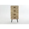 Pegane Commode En Bois MDF Et Pied En Métal Avec 4 Tiroirs – Largeur 37 X Ha… dernières 17