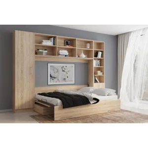Paiement sécurisé Inside 75 Composition Lit Escamotable VERTIGO SOFA Chêne Canapé Gris L : 311 C… 9