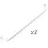 Primematik Barre De Suspension 35cm Blanc Pour Armoire Penderie Cabinet Etagère … se précipiter pour acheter 17