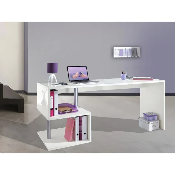 ALTER Esse Bureau Moderne Pour Bureau Et étude Avec étagère, Made In Ital… marque pas cher en ligne 1