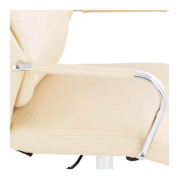HELLOSHOP26 Fauteuil Chaise Siège De Bureau Charge Maximale 180 Kg Marron Clair 1… soldes luxe 3