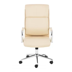 HELLOSHOP26 Fauteuil Chaise Siège De Bureau Charge Maximale 180 Kg Marron Clair 1… soldes luxe 13
