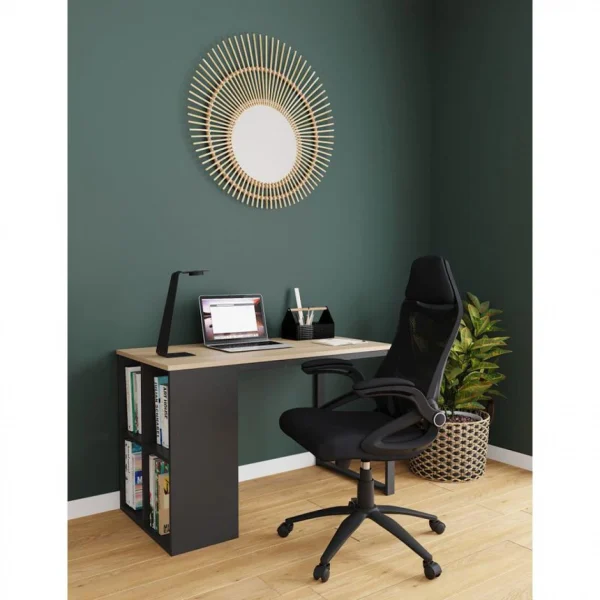Pas Cher soldes France BUT Fauteuil De Bureau SOFT Noir 3