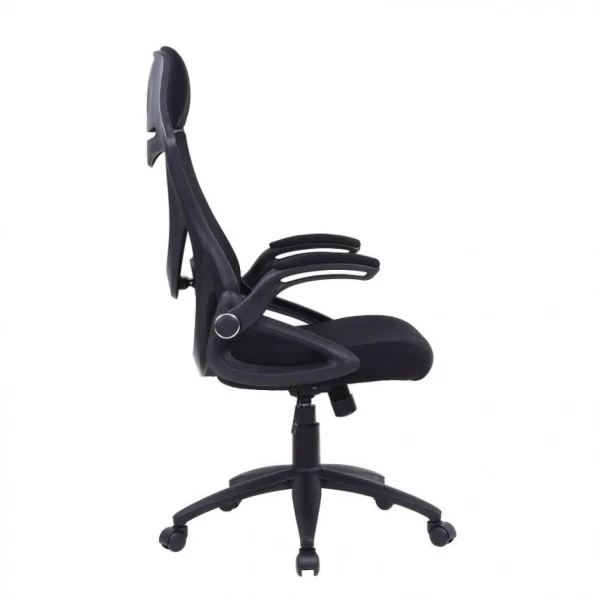 Pas Cher soldes France BUT Fauteuil De Bureau SOFT Noir 6