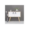 HOMEMANIA Tia Meuble De Rangement Multi-Usages Avec Portes, étagères… pas cher en ligne 19