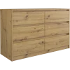 mode pas cher Hucoco IRIS 120 | Commode Moderne Salon Chambre Bureau | 120x75x40 Cm | 6 Tir… 14