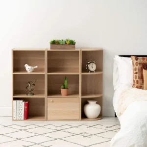 Iris Ohyama – Etagère D’angle 3 Casiers / Etagère De Rangement Autop… marque pas cher en ligne 12