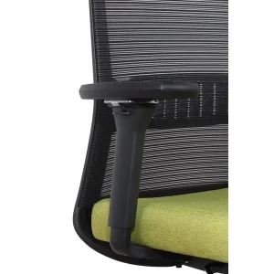 Boutique IVOL Chaise De Bureau Napoli Deluxe 4D – NEN-EN 1335 – Vert Citron 9