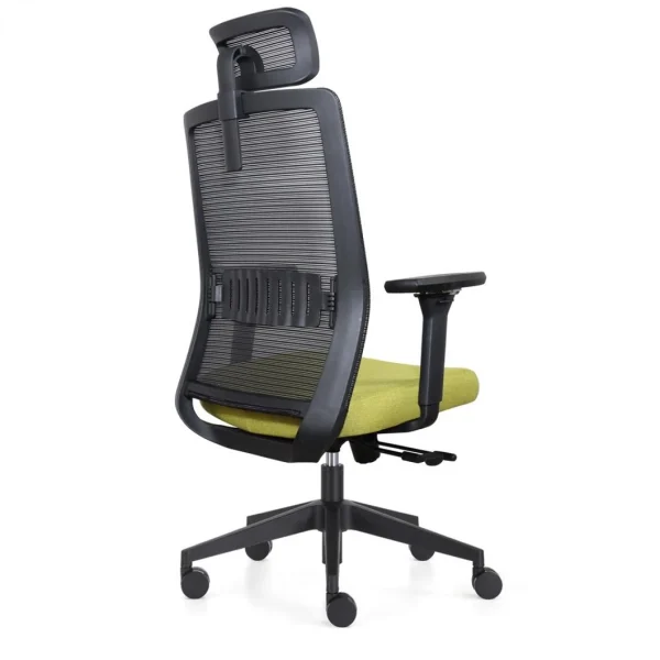 Boutique IVOL Chaise De Bureau Napoli Deluxe 4D – NEN-EN 1335 – Vert Citron 5