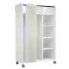 BUT Kit Dressing Avec Rideau L.100 Cm MOVE Blanc Protections acheteurs 17