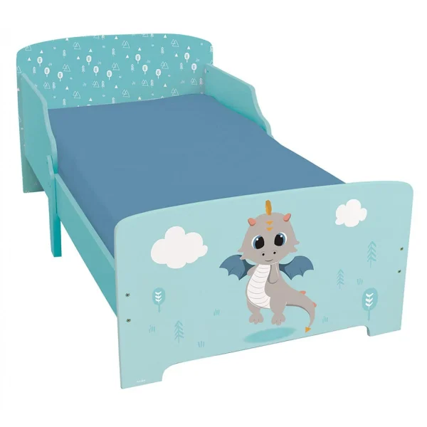 Fun House LEON LE DRAGON Lit Avec Lattes 140 X 70 Cm Pour Enfant outlet soldes 1