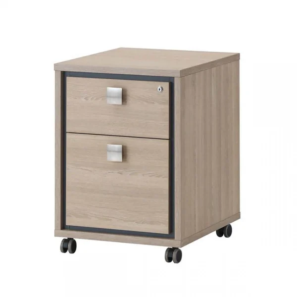 Altobuy LYDIA – Bureau 200cm + Extension + Caisson H64cm + 4 Meubles De Rangem… grossiste 5