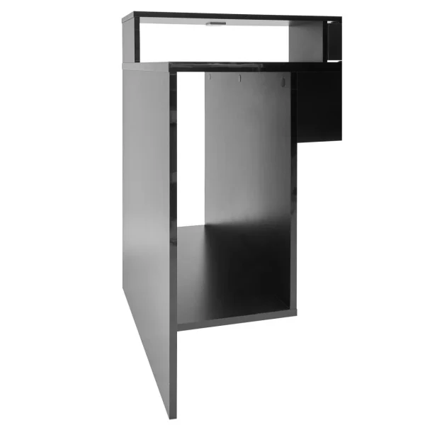 REMISE allant jusqu. Pegane Meuble De Bureau Gaming En Bois MDF Coloris Noir – Longueur 160 X Haut… 5