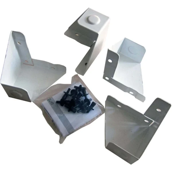 PIERRE HENRY Meuble Rangement Métal 1 Porte 2 Tiroirs Blanc Mat. Promotio de vente 5
