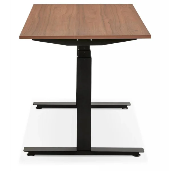 Alterego Bureau Assis Debout électrique ‘TRONIK’ Noir Avec Plateau En Bois Fin… magasin paris 5