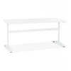 REMISE allant Alterego Grand Bureau Droit ‘CRYPTO’ Blanc – 160×80 Cm 11