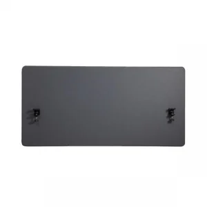 france Kimex Panneau Acoustique Séparateur De Bureau 150x60cm Gris Foncé 9