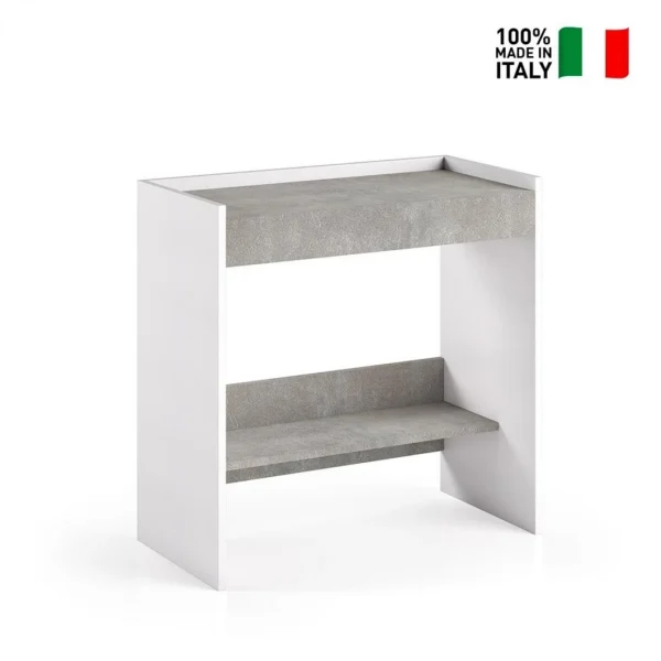 grande popularité Terraneo Smartworking Desk 80×40 Home Office Tiroir Moderne Home Desk 3