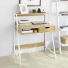 Promotio de vente SoBuy FWT63-N Bureau Informatique Table De Bureau Secrétaire Table Pl… 19