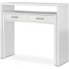 Pegane Table Console Extensible Convertible En Bureau Coloris Blanc Artik – L… luxe soldes 13