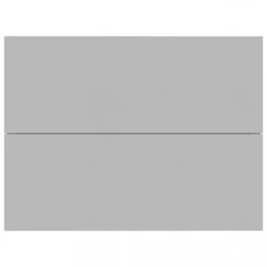 soldes en ligne Chunhelife Table De Chevet Gris 40 X 30 X 30 Cm Aggloméré 13