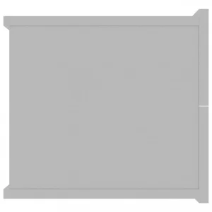 soldes en ligne Chunhelife Table De Chevet Gris 40 X 30 X 30 Cm Aggloméré 15