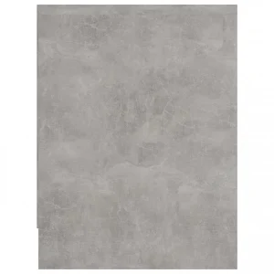 Chunhelife Table De Chevet Gris Béton 40 X 30 X 40 Cm Aggloméré REMISE 13