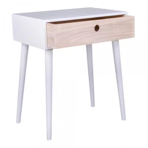 grande popularité HOUSE NORDIC Table De Chevet Scandinave Blanche PARMA 12