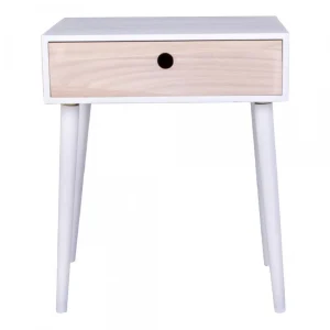 grande popularité HOUSE NORDIC Table De Chevet Scandinave Blanche PARMA 14