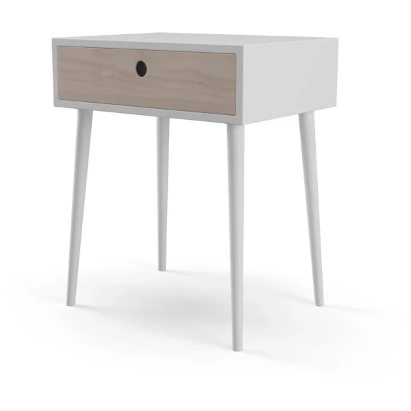 grande popularité HOUSE NORDIC Table De Chevet Scandinave Blanche PARMA 6