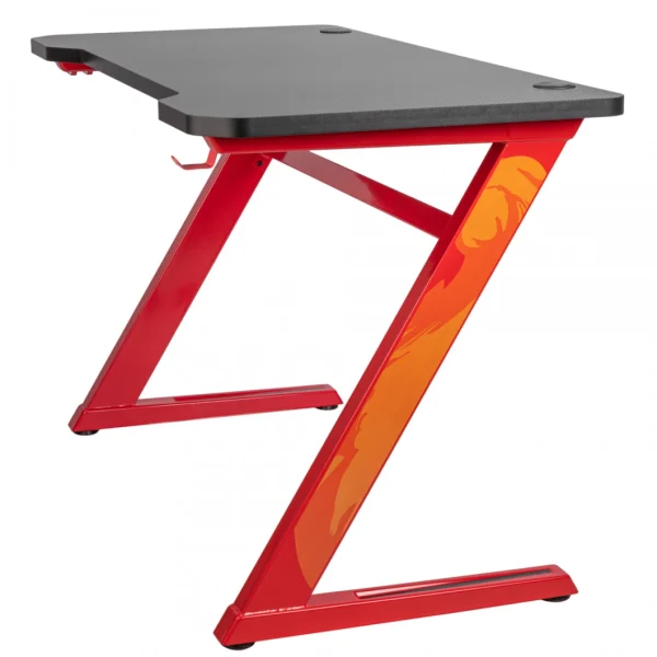 en promotion BeMatik Table De Gaming Et Jeux PC Avec Pieds En ‘Z’ 120 X 60 X 75 Cm 5