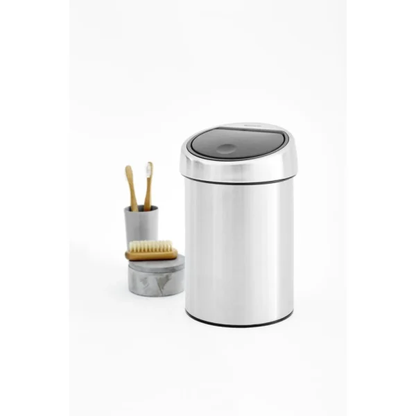 Boutique officielle Brabantia Touch Bin, 3L – Matt Steel 3