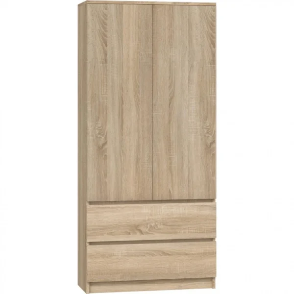 Hucoco TURIN | Armoire Style Moderne Chambre Salon | Penderie Multifonctions … grossiste 1
