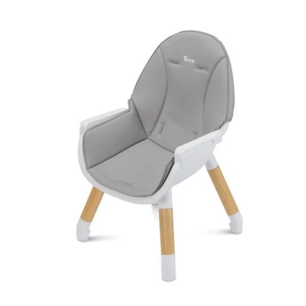 à prix promos Carellia Tuva Chaise Haute évolutive – Gris 6