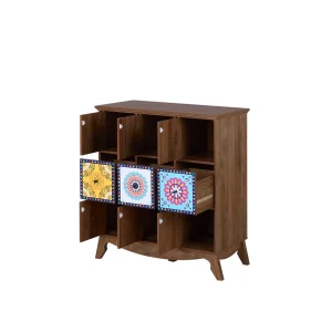 Beliani Commode Multicolore KUMA – site soldes 13
