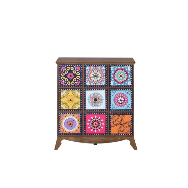 Beliani Commode Multicolore KUMA – site soldes 6