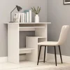 solde en ligne VidaXL Bureau Blanc 80 X 45 X 74 Cm Aggloméré 17