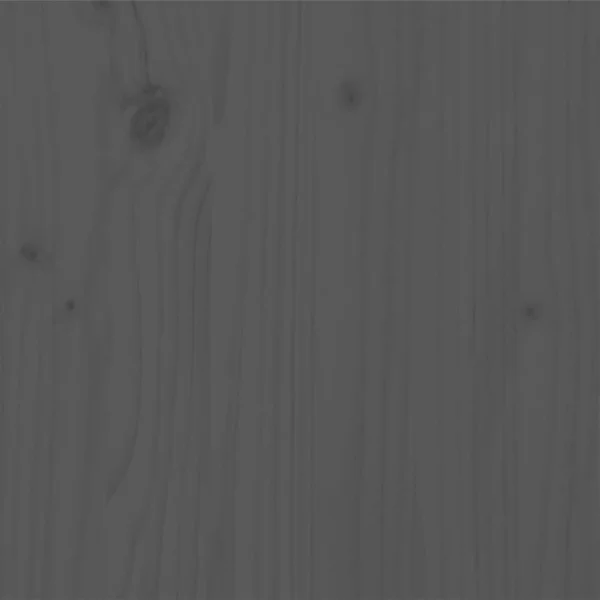 en ligne VidaXL Cadre De Lit Gris Bois De Pin Massif 140×200 Cm 6
